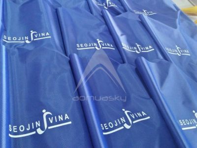 Áo mưa quảng cáo in logo Seojin Vina