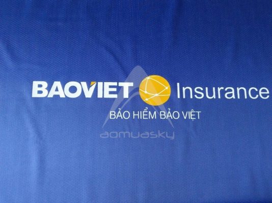 Áo mưa quảng cáo Bảo Việt Insurance