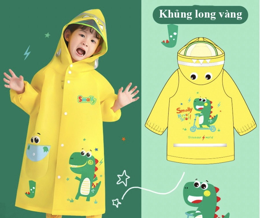Áo Mưa Cho Bé – Bảo Vệ Hoàn Hảo Trong Mùa Mưa